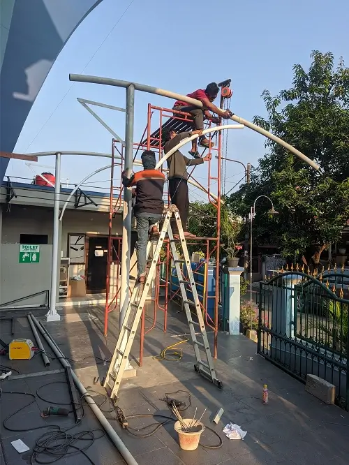 Pembuatan Kanopi
